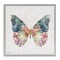 Stupell Industries Floral Flight Butterfly Wings Framed Giclee, design by Nicole DeCamp